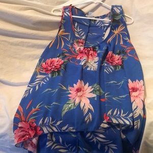 Tropical tank top